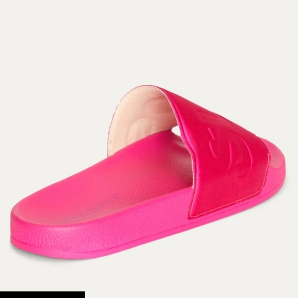 NEW SUPERGA AUS 9 Satin Slides fuschia pink - Picture 4 of 9